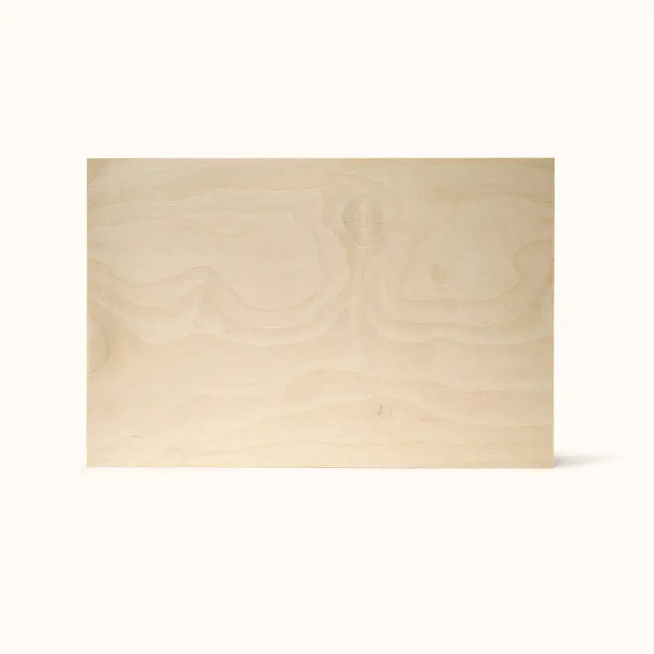 12x18 Blank Birch Panel - No Adhesive