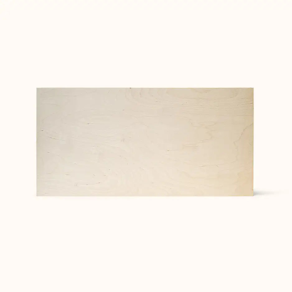 12x24 Blank Birch Panel - No Adhesive