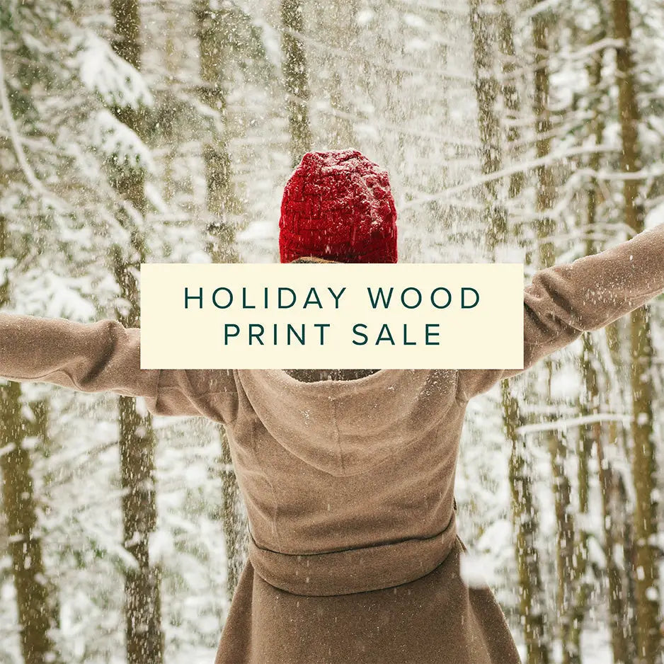 40% Off Wood Print Sale