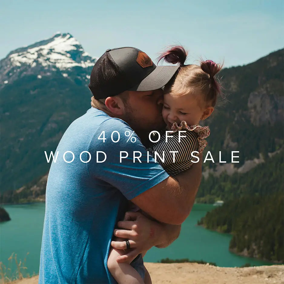 40% Off Wood Print Sale