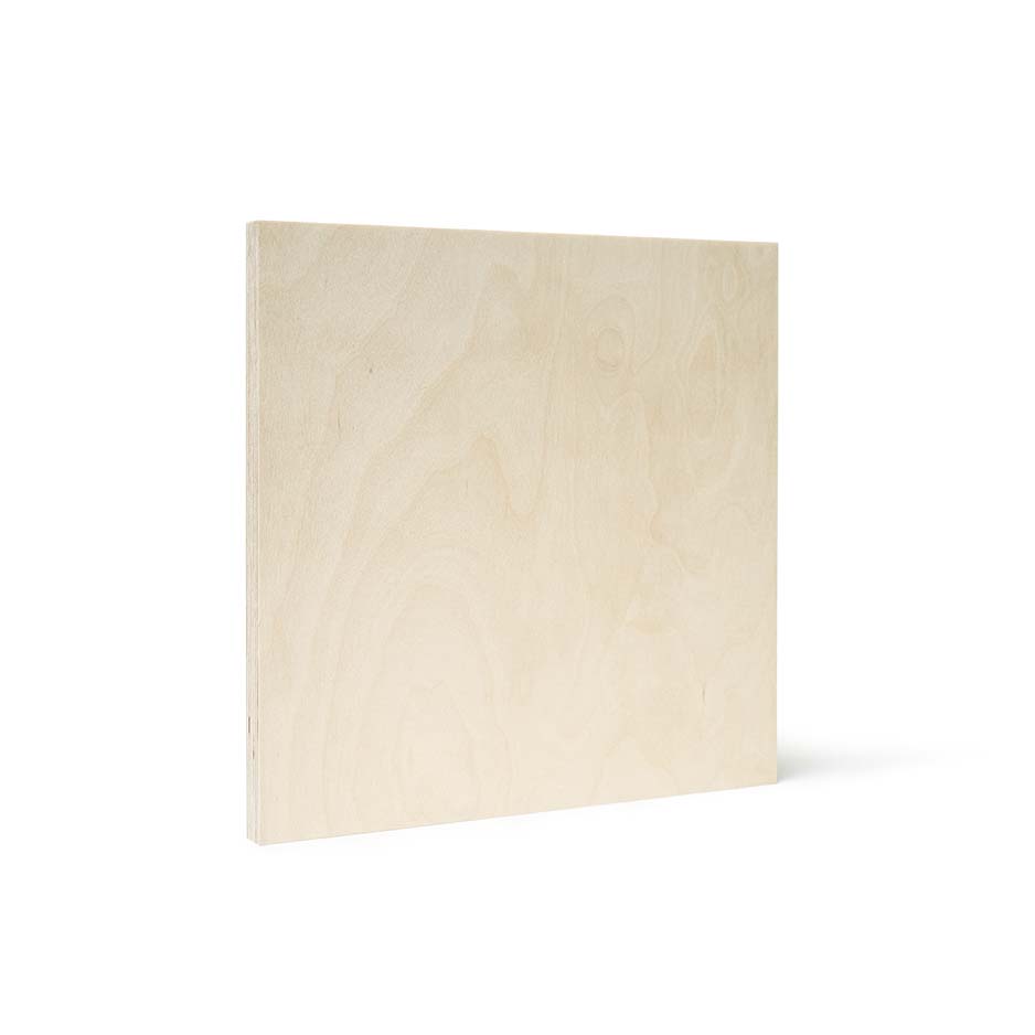 12x12 Blank Birch Panel