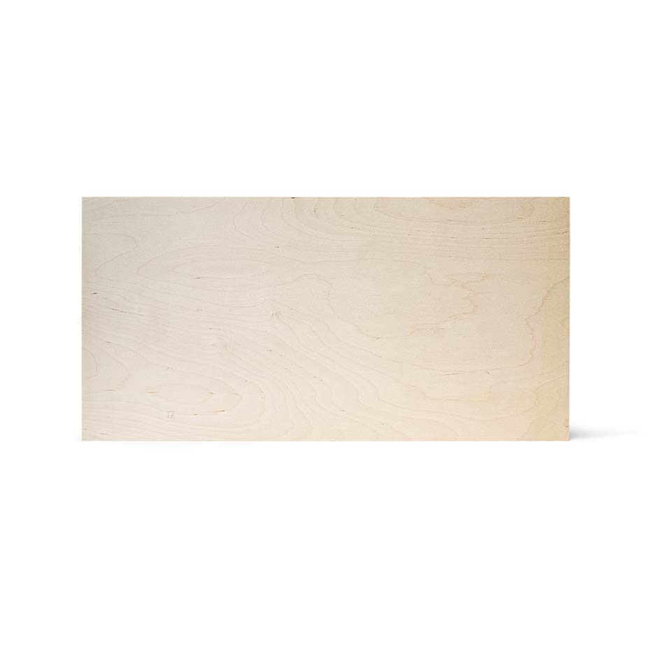 12x24 Blank Birch Panel