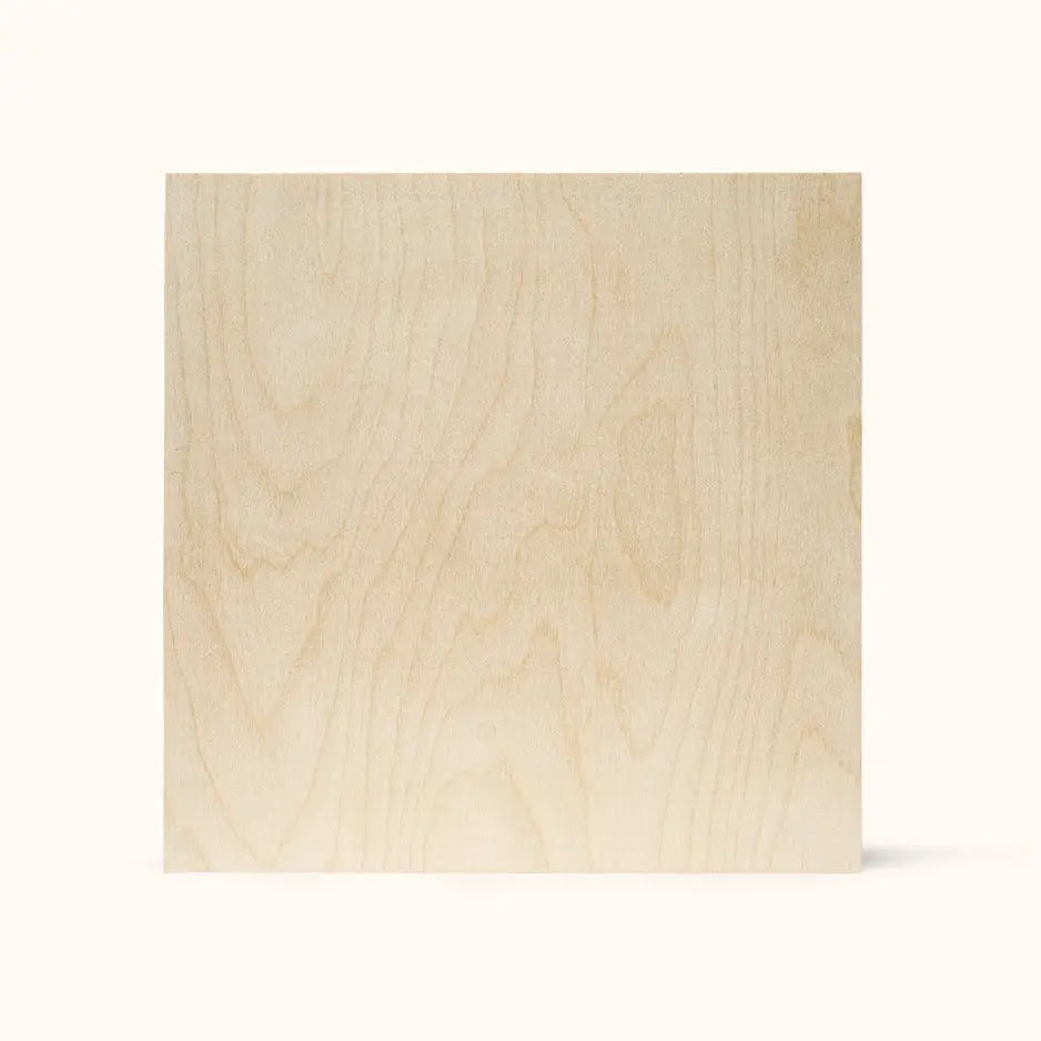 16x16 Blank Birch Panel - No Adhesive