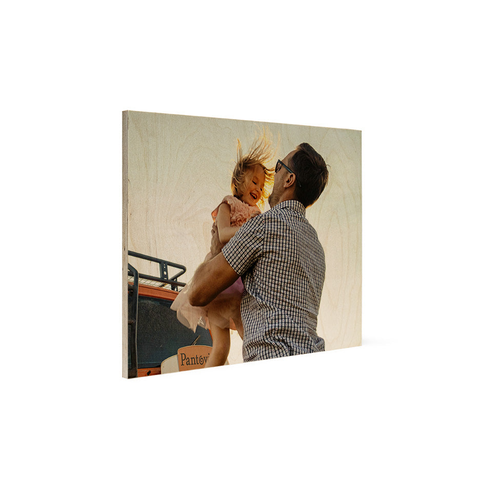 16x20 Wood Print Vintage Matte 40%