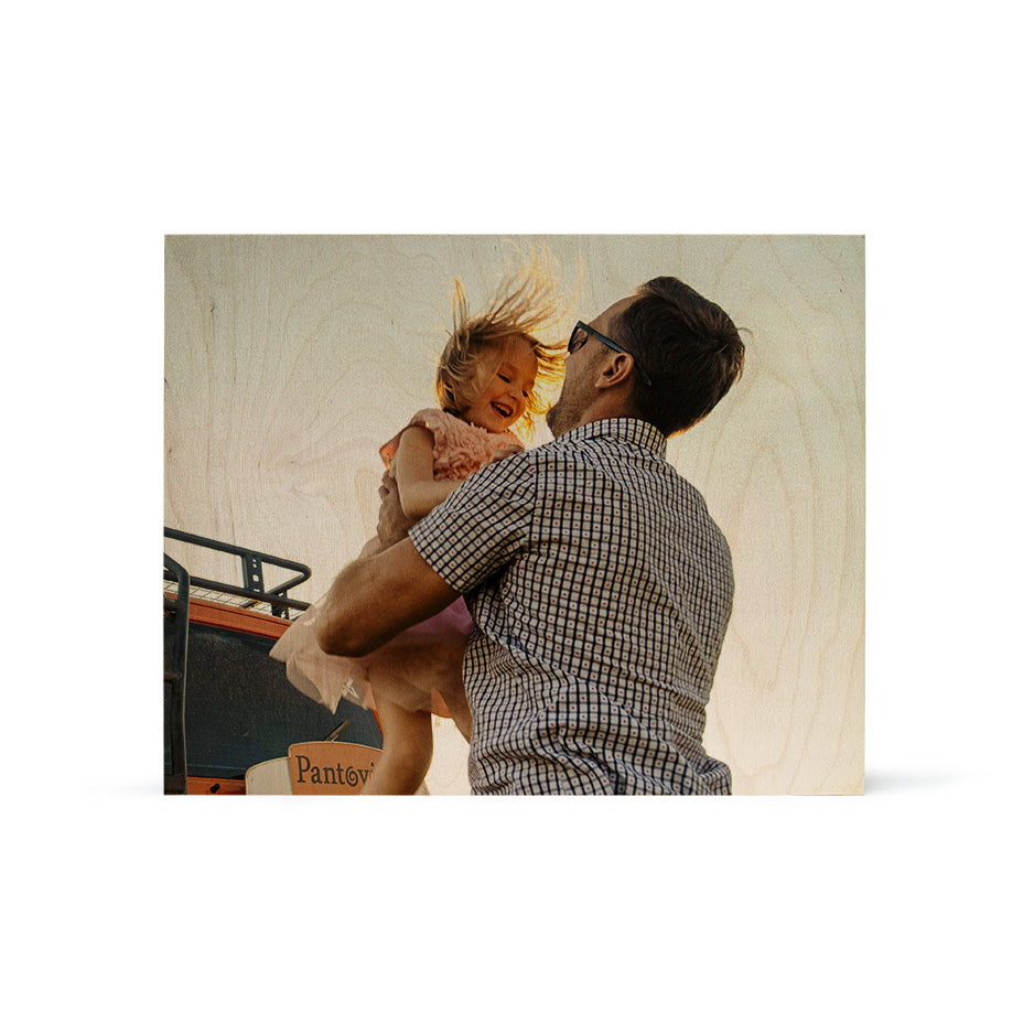 16x20 Wood Print Vintage Matte 40%