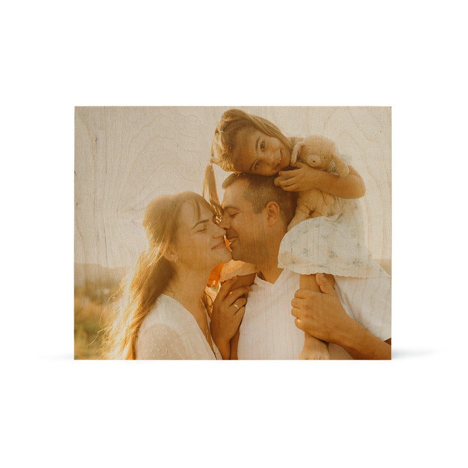 16x20 Wood Print Vintage Matte 40%
