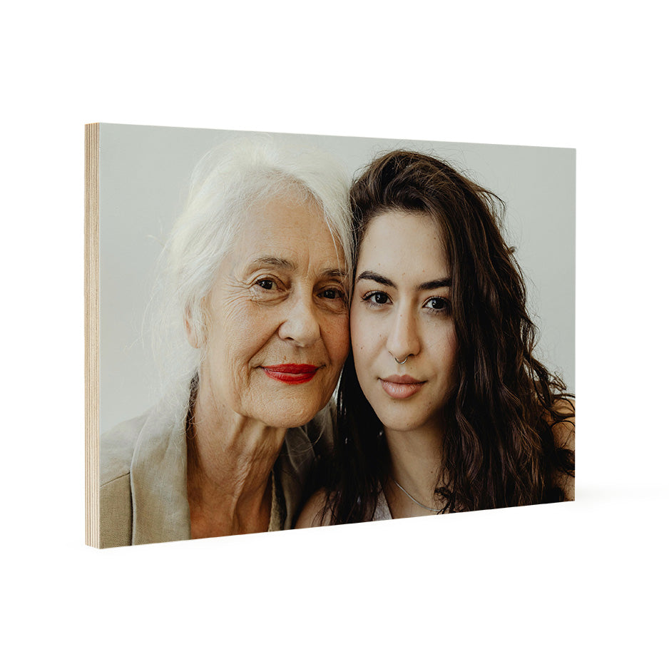 20x30 Wood Print Bright White 40%