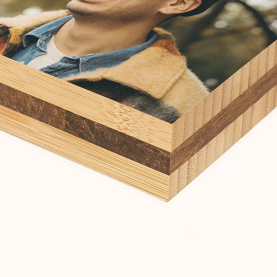 8x10 Bamboo Photo Block