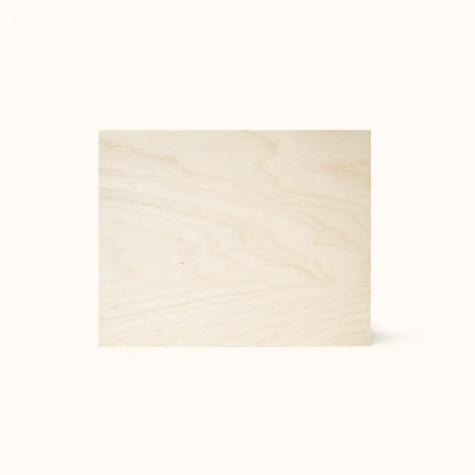 8x10 Blank Birch Panel - No Adhesive