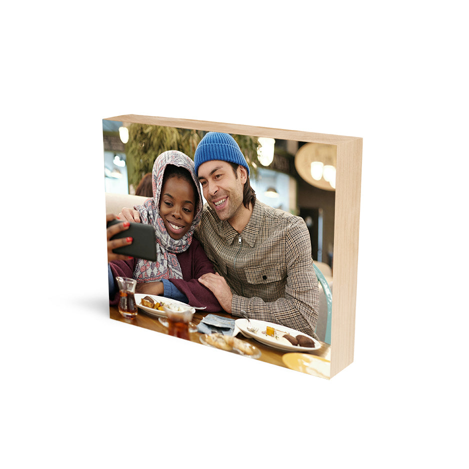 8x10 Maple Photo Block