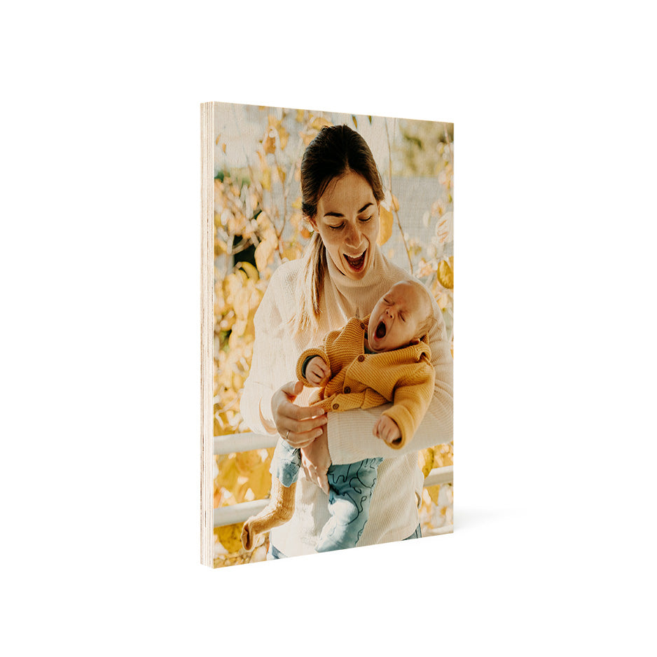 8x12 Vintage Matte Wood Print 40%