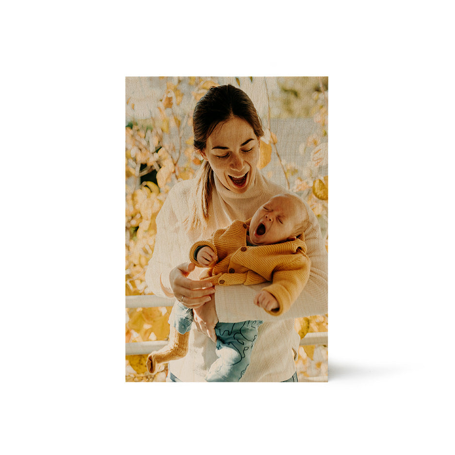 8x12 Vintage Matte Wood Print 40%