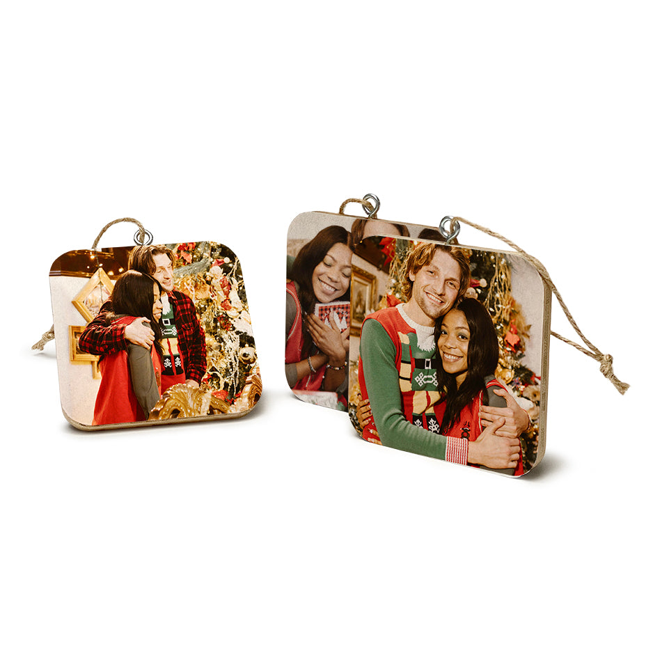 Bamboo Square Ornament Set